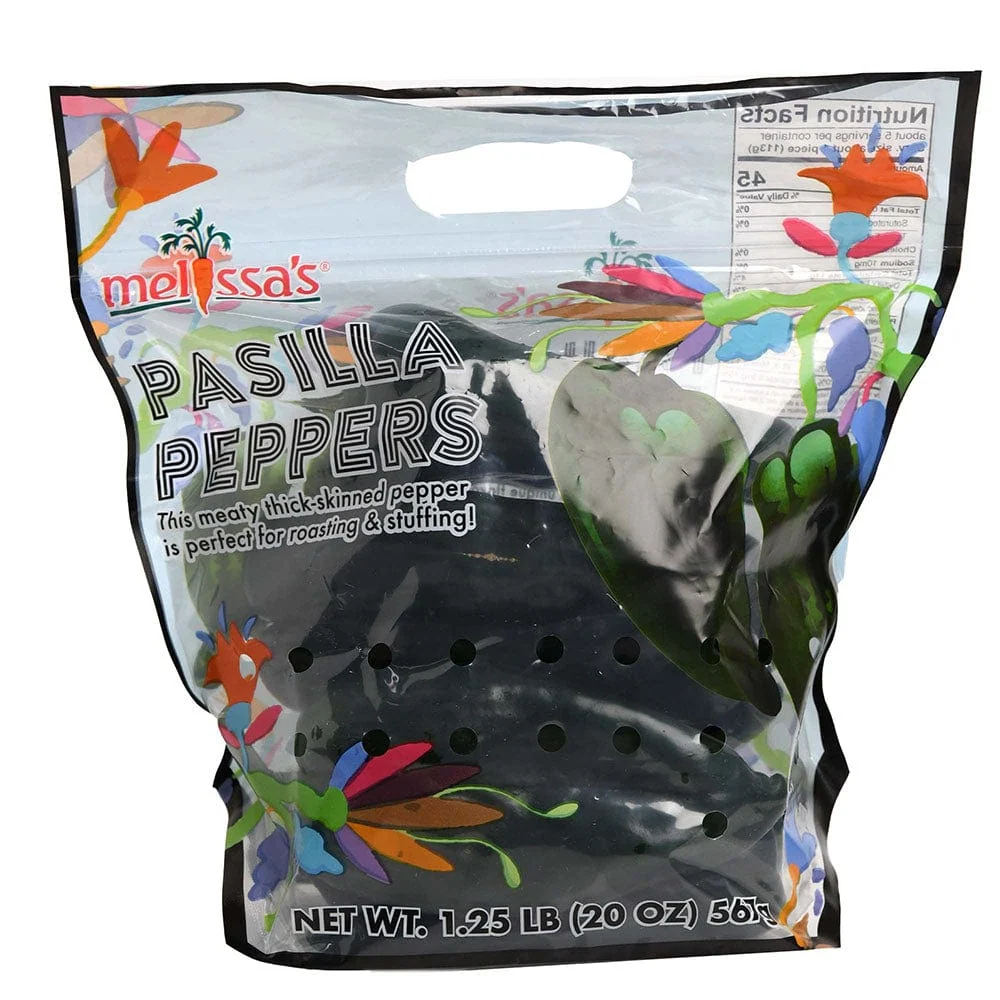 Fresh Pasilla Peppers (Poblano) 2 Fresh Pasilla Peppers (Poblano)