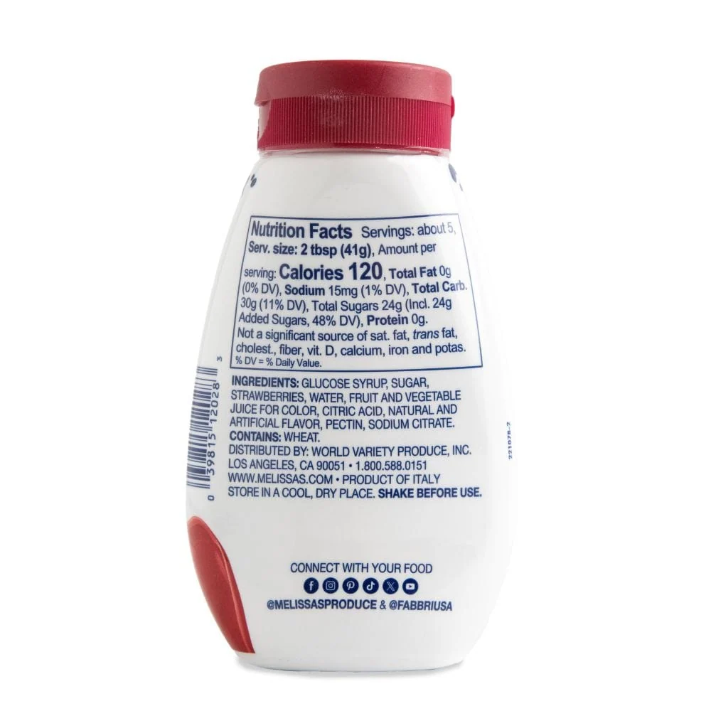 Strawberry Gourmet Dessert Sauce