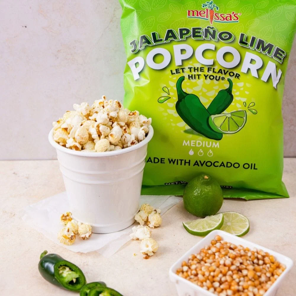 Jalapeño Lime Popcorn 3 Jalapeño Lime Popcorn