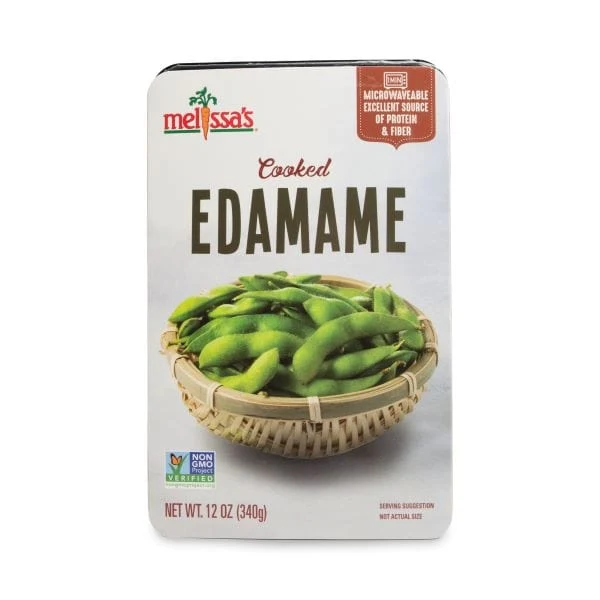 Cooked and Unshelled Edamame Soybeans (3 or 6 pack)
