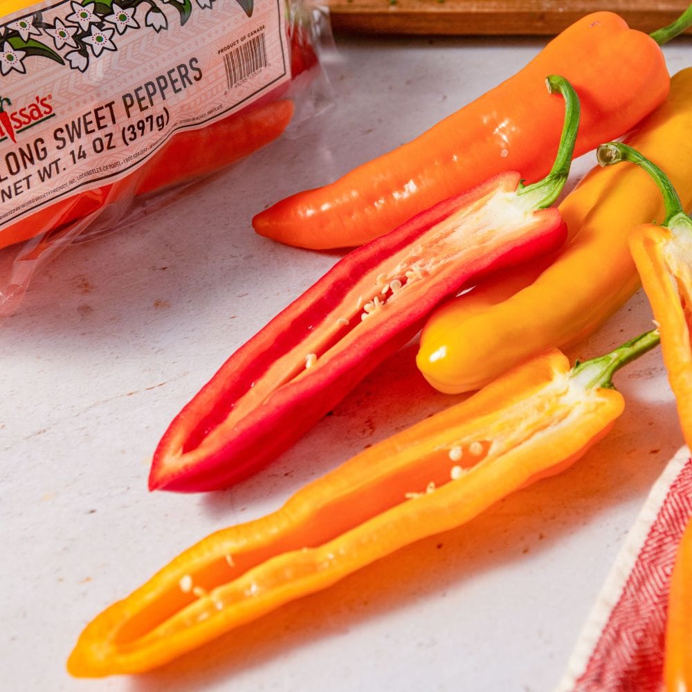 Long Sweet Peppers 5 Long Sweet Peppers