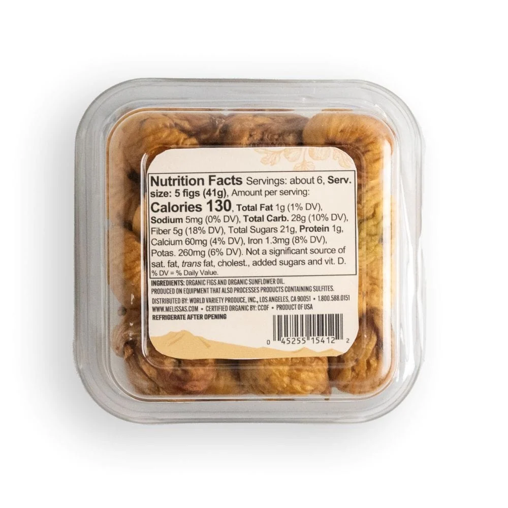 Organic California Golden Figs (Dried)