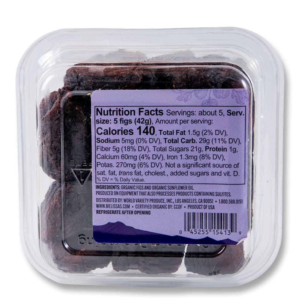 Organic California Mission Figs (Dried)