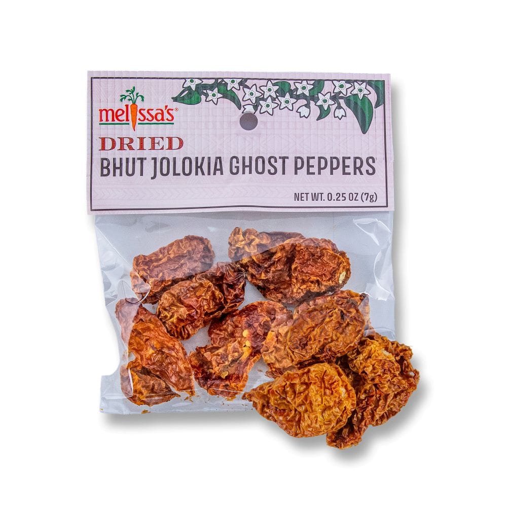 Dried Ghost Peppers (Bhut Jolokia)