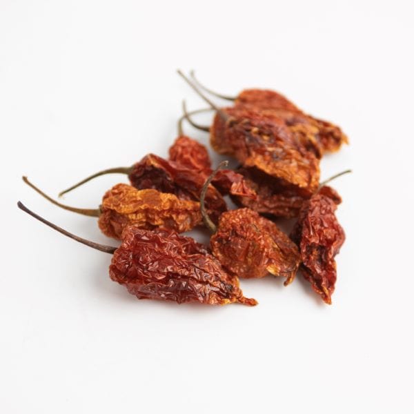 Dried Ghost Peppers (Bhut Jolokia)