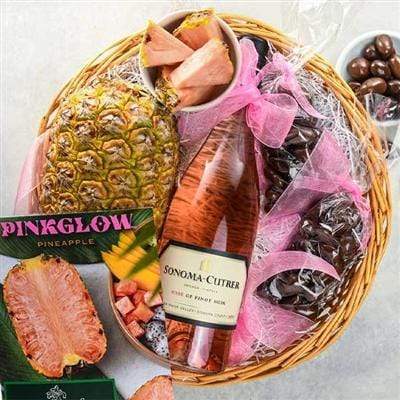 Pinkglow® Pineapple Rosé Gift Basket 2 Pinkglow® Pineapple Rosé Gift Basket