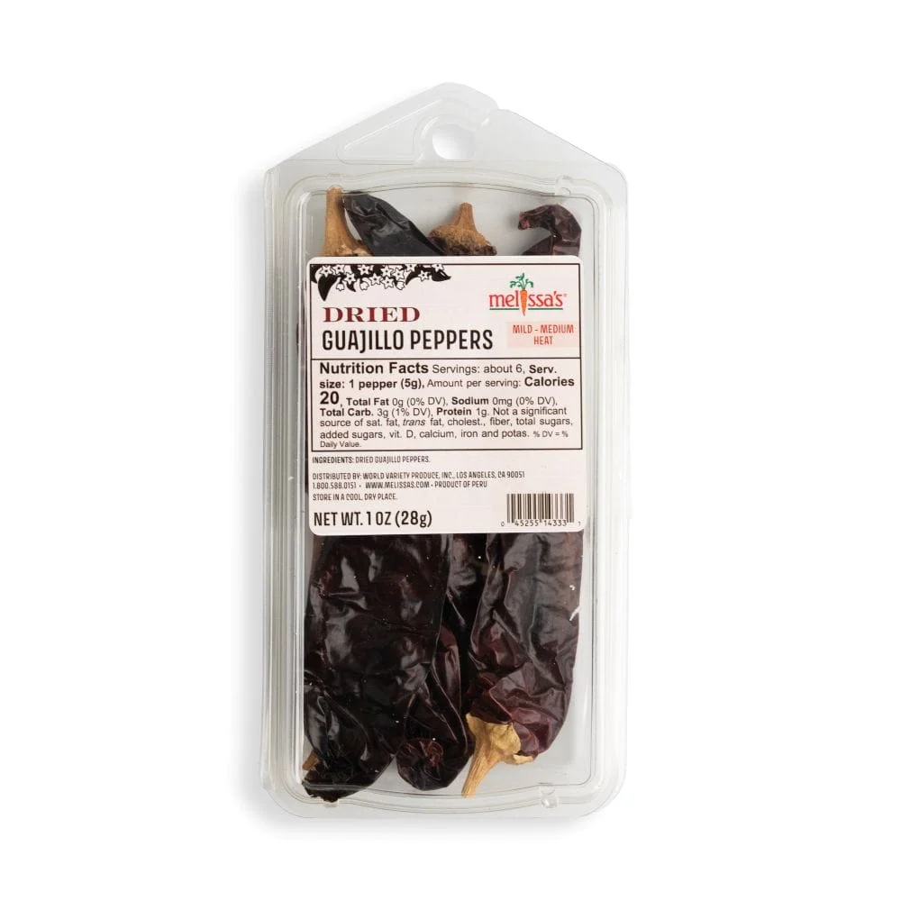 Dried Guajillo Pepper (Chile Guajillo - Don Enrique<sup>®</sup> Brand) 2 Dried Guajillo Pepper (Chile Guajillo - Don Enrique® Brand)