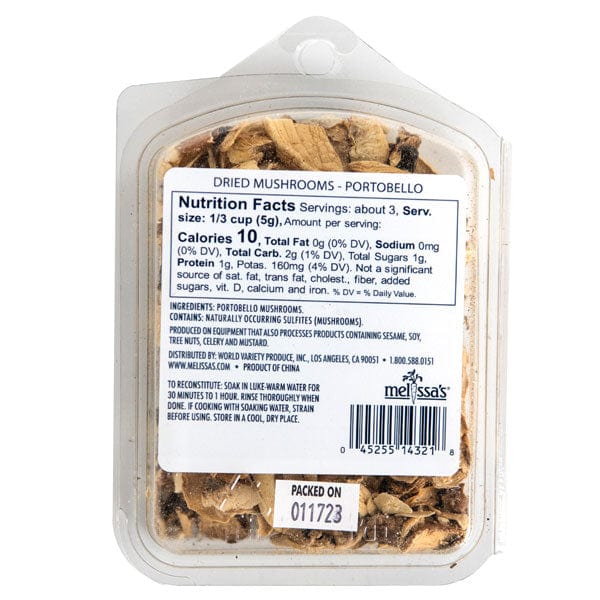 Dried Portobello Mushrooms 2 Dried Portobello Mushrooms