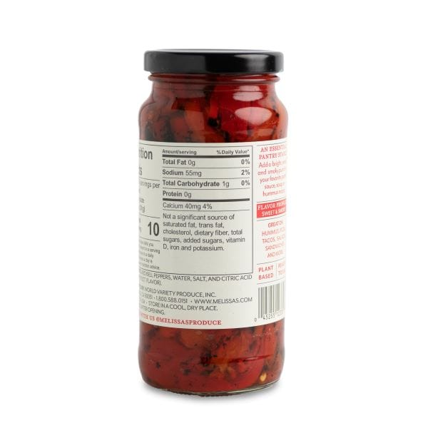 Fire Roasted Sweet Red Bell Peppers