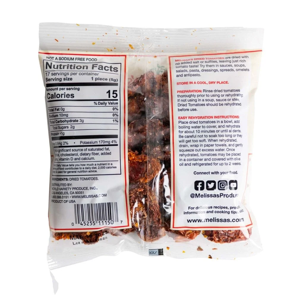 Dried Red Tomatoes