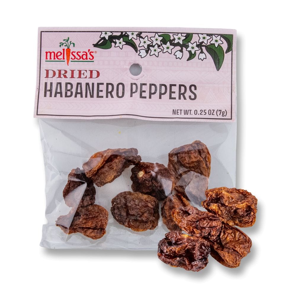 Dried Habanero Peppers