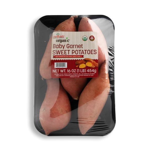 Organic Baby Garnet Yams (Sweet Potatoes) 9 Organic Baby Garnet Yams (Sweet Potatoes)