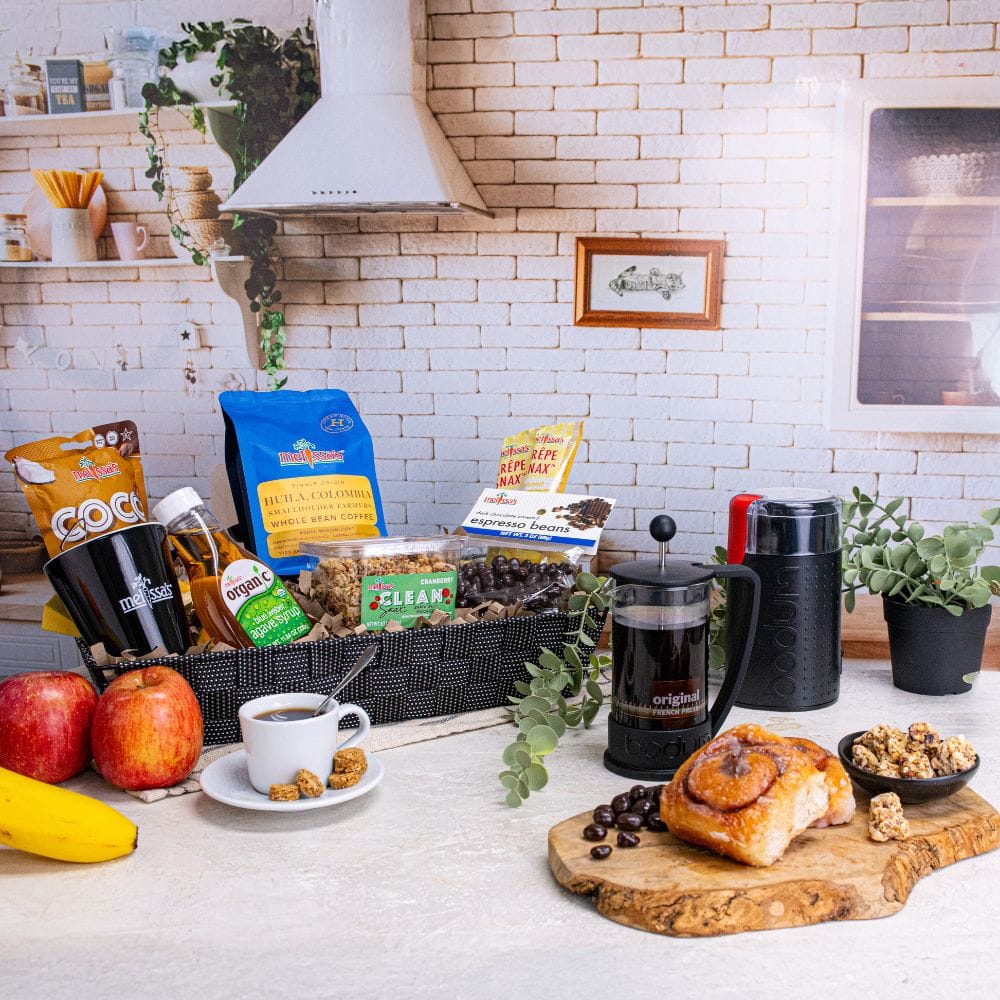 Morning Coffee Break Basket
