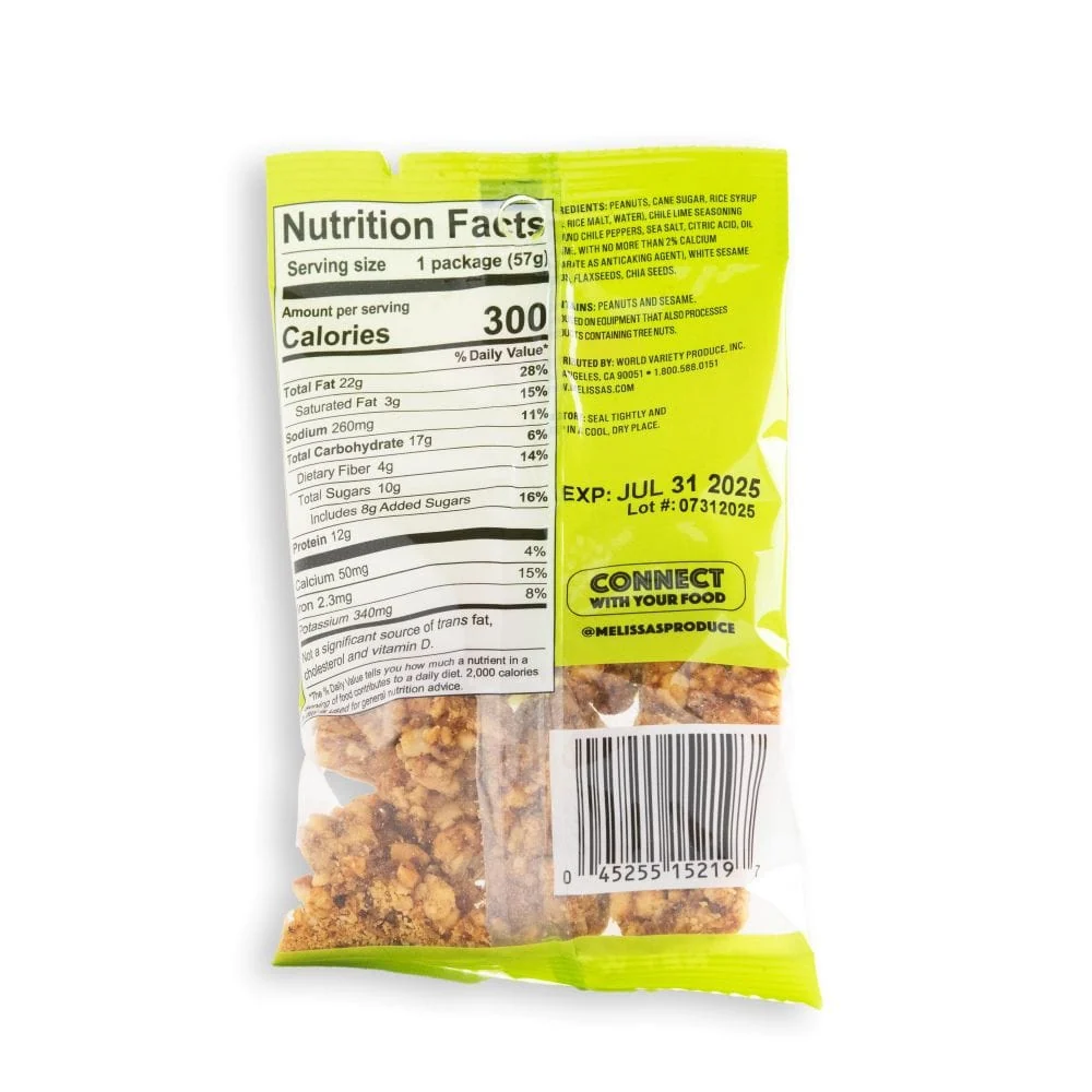 Clean Snax® - Chile Lime (2 oz. package)